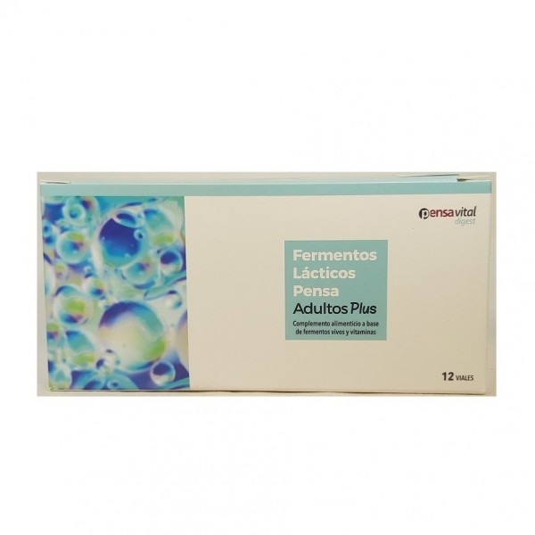Fermentos Lacticos Adultos Plus 12 Vial